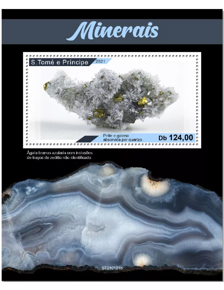 n° 1462  - Timbre SAINT-THOMAS ET PRINCE Blocs et feuillets