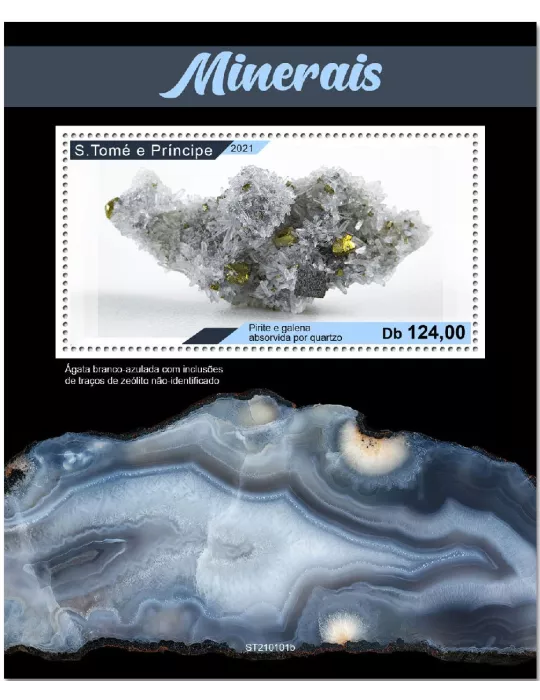 n° 1462  - Timbre SAINT-THOMAS ET PRINCE Blocs et feuillets
