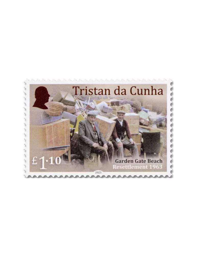 n° 1344/1347 - Timbre TRISTAN DA CUNHA Poste