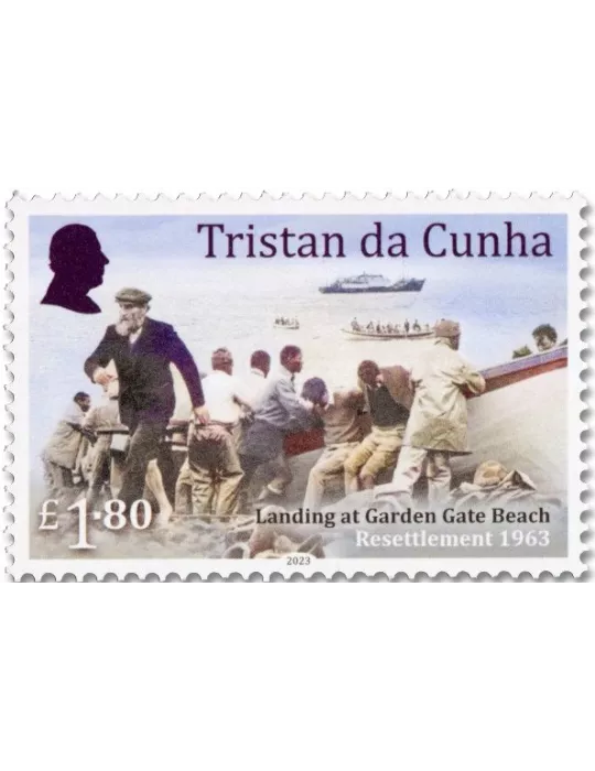 n° 1344/1347 - Timbre TRISTAN DA CUNHA Poste