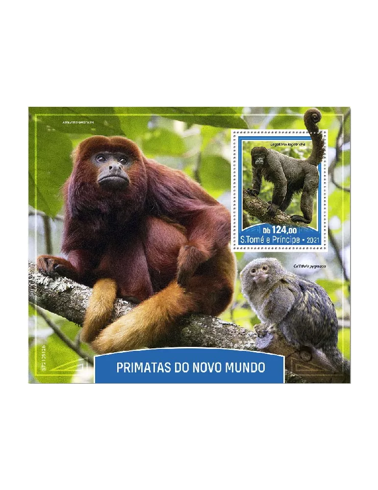 n° 1600  - Timbre SAINT-THOMAS ET PRINCE Blocs et feuillets