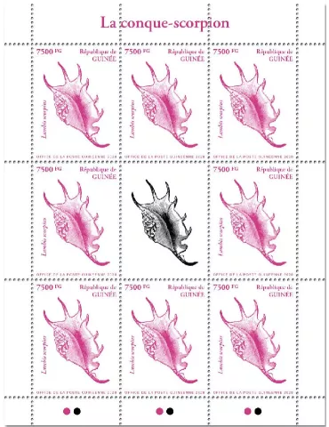 n° 10371  - Timbre GUINEE Poste