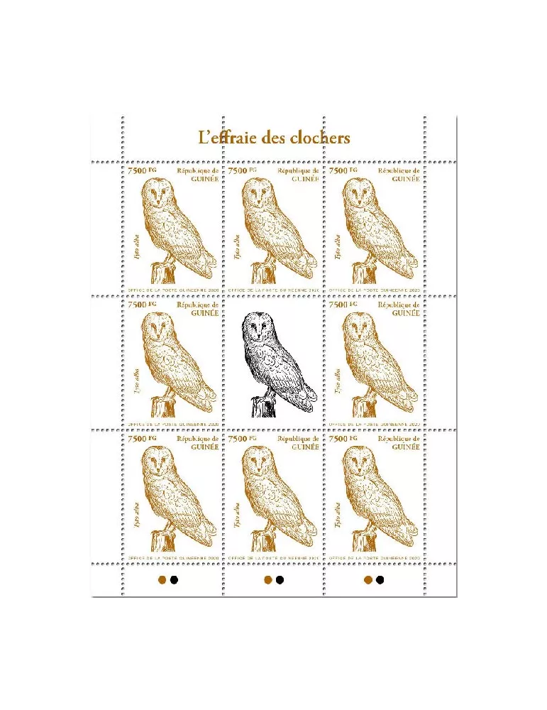 n° 10503  - Timbre GUINEE Poste