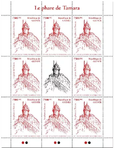 n° 10555  - Timbre GUINEE Poste