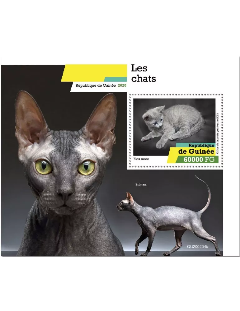n° 2525  - Timbre GUINEE Blocs et feuillets