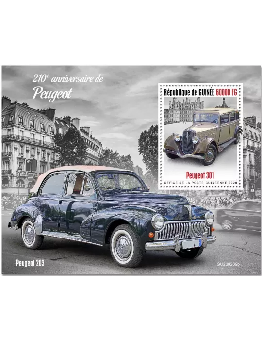 n° 2556  - Timbre GUINEE Blocs et feuillets