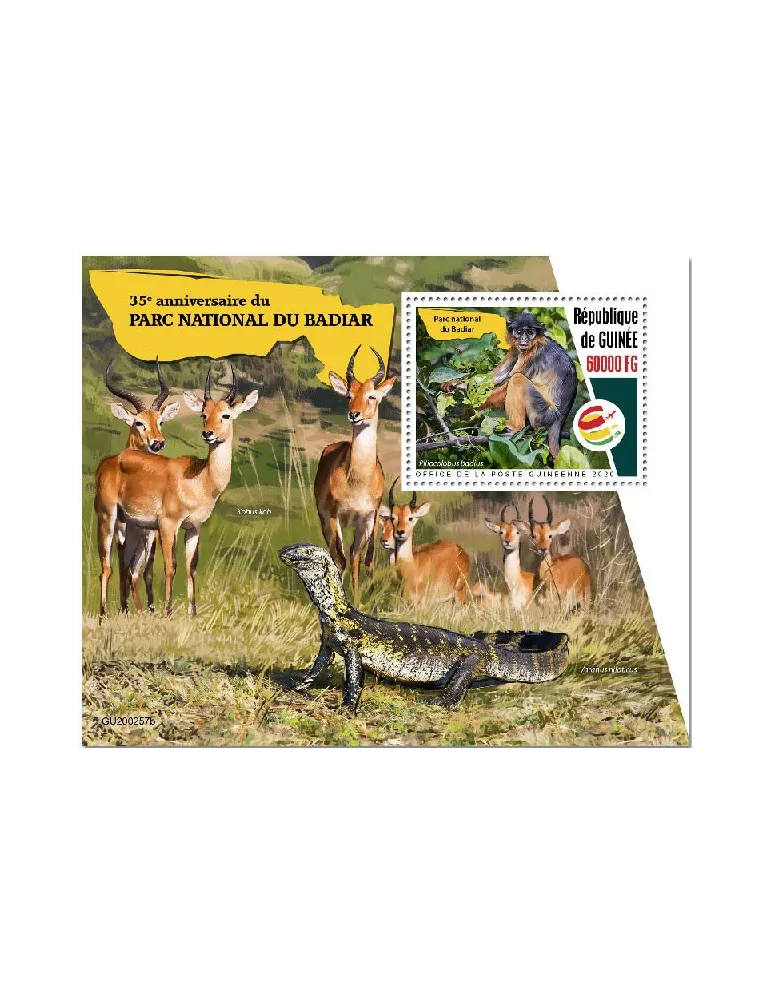 n° 2572  - Timbre GUINEE Blocs et feuillets