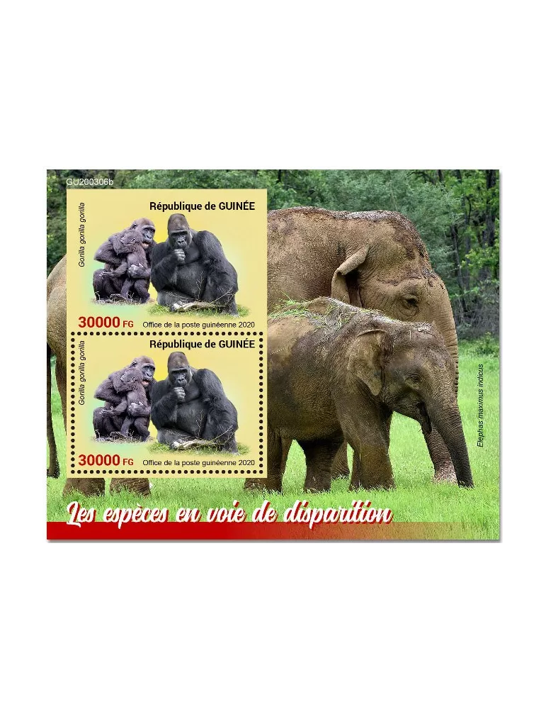 n° 2598  - Timbre GUINEE Blocs et feuillets