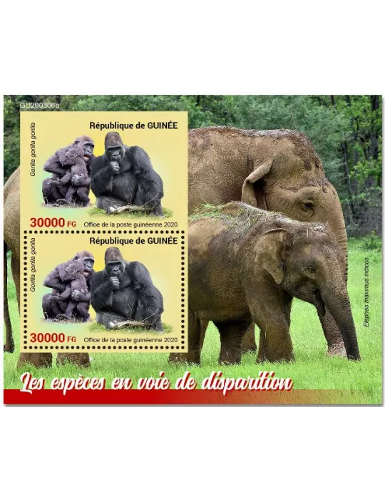 n° 2598  - Timbre GUINEE Blocs et feuillets