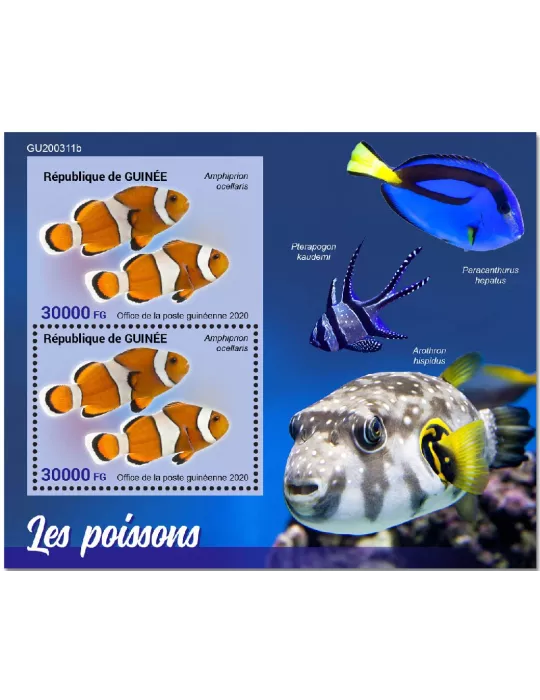 n° 2603  - Timbre GUINEE Blocs et feuillets