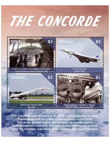 n° 2460/2463 - Timbre TUVALU Poste