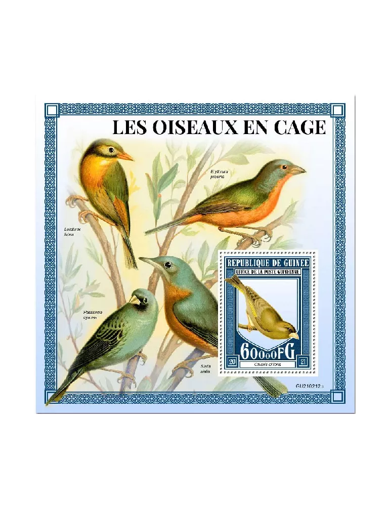 n° 2712  - Timbre GUINEE Blocs et feuillets