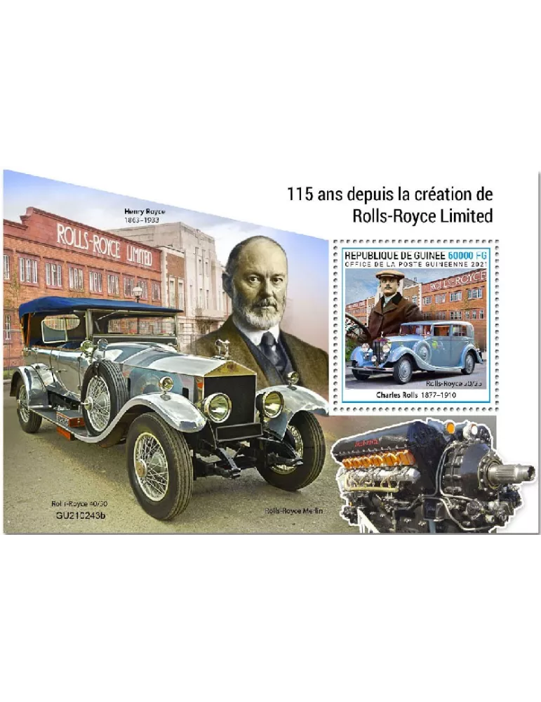 n° 2743  - Timbre GUINEE Blocs et feuillets