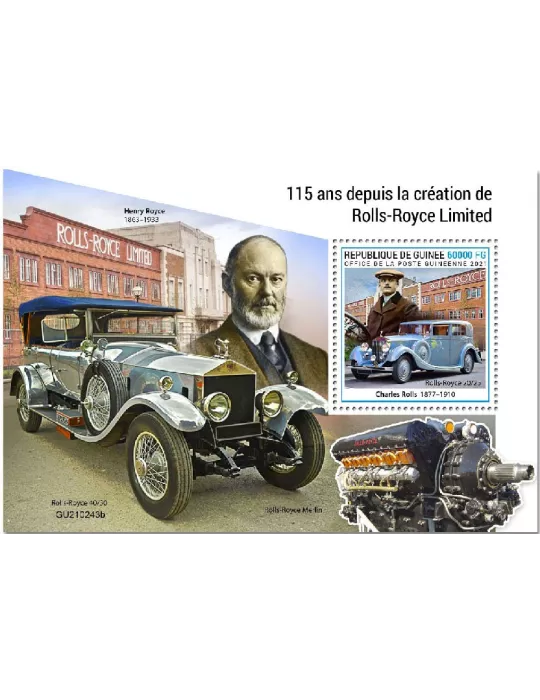 n° 2743  - Timbre GUINEE Blocs et feuillets