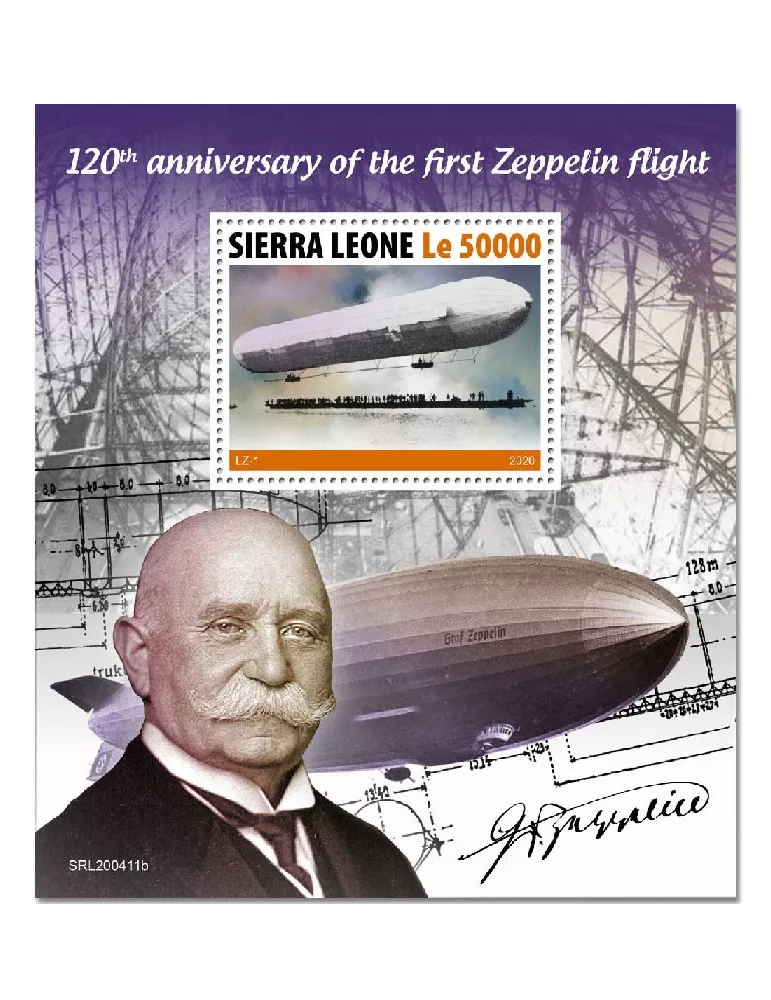 n° 1960  - Timbre SIERRA LEONE Blocs et feuillets