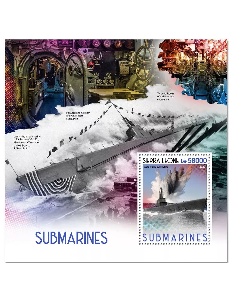 n° 2053  - Timbre SIERRA LEONE Blocs et feuillets