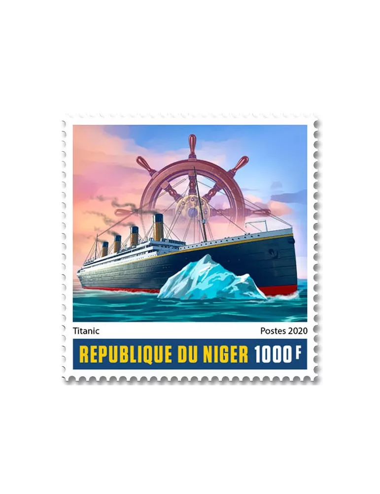 n° 5844  - Timbre NIGER Poste