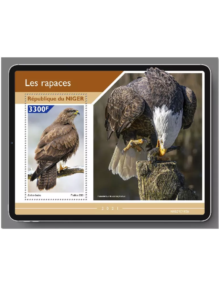 n° 1214  - Timbre NIGER Blocs et feuillets