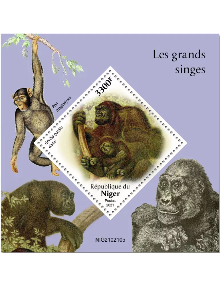 n° 1252  - Timbre NIGER Blocs et feuillets