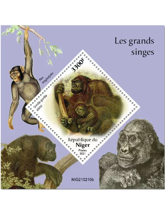 n° 1252  - Timbre NIGER Blocs et feuillets