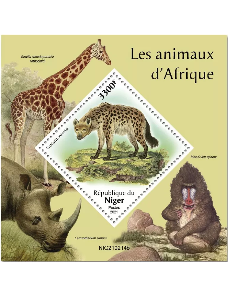 n° 1256  - Timbre NIGER Blocs et feuillets