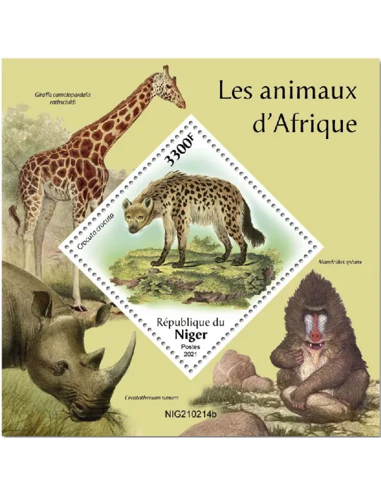n° 1256  - Timbre NIGER Blocs et feuillets
