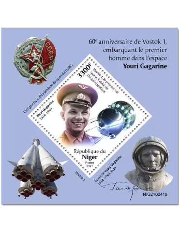 n° 1283  - Timbre NIGER Blocs et feuillets