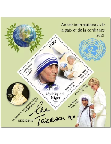 n° 1285  - Timbre NIGER Blocs et feuillets