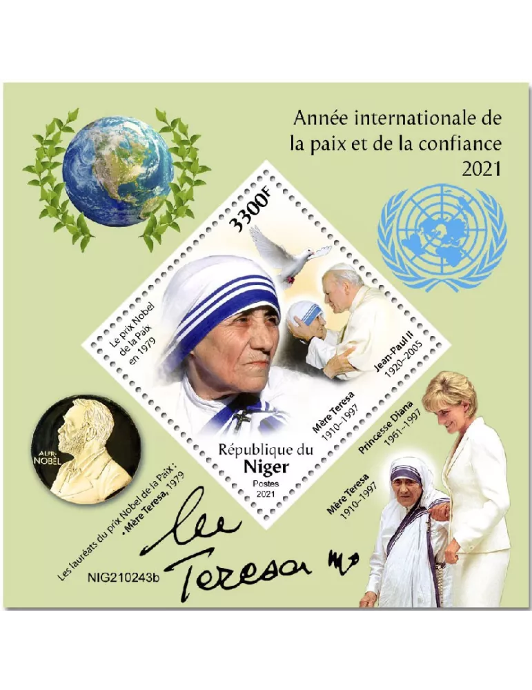 n° 1285  - Timbre NIGER Blocs et feuillets