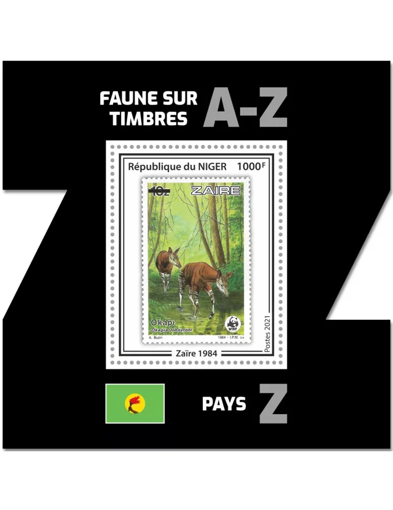 n° 1286  - Timbre NIGER Blocs et feuillets