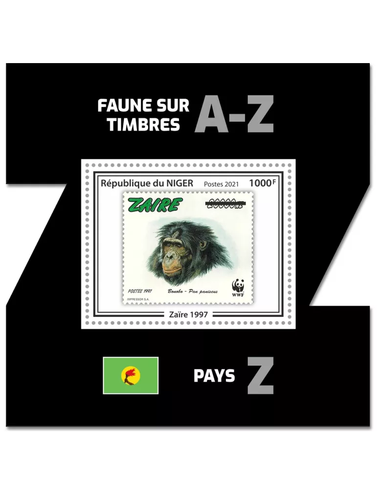 n° 1289  - Timbre NIGER Blocs et feuillets