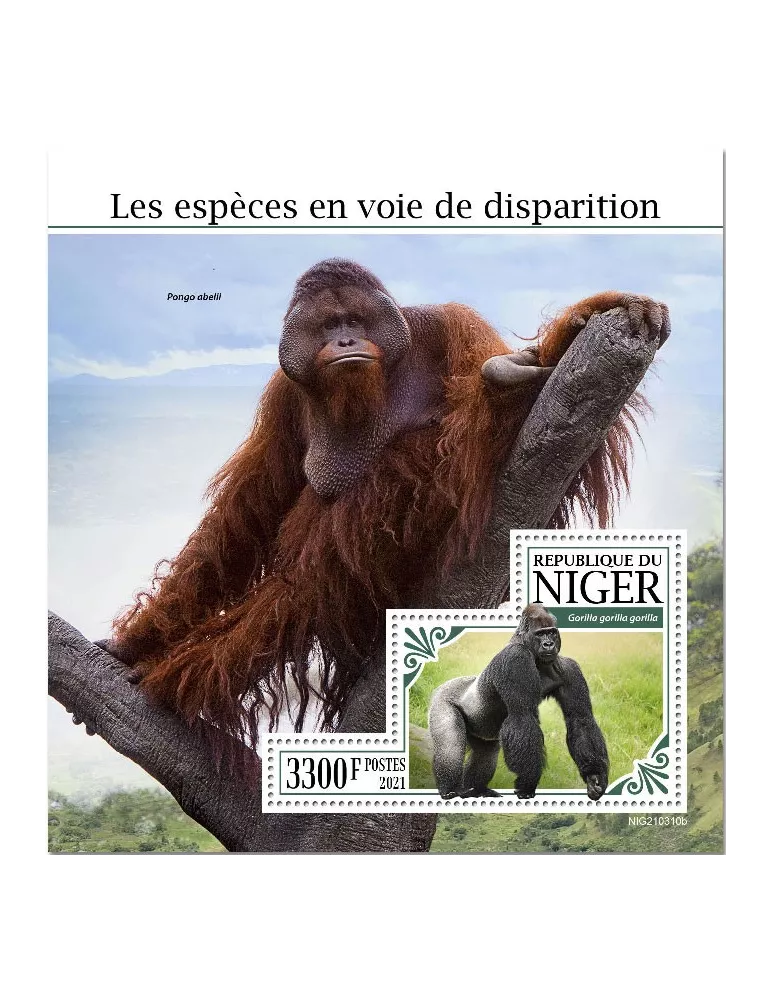 n° 1301  - Timbre NIGER Blocs et feuillets