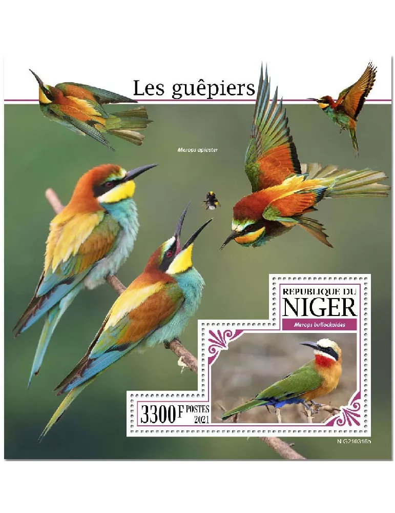 n° 1307  - Timbre NIGER Blocs et feuillets