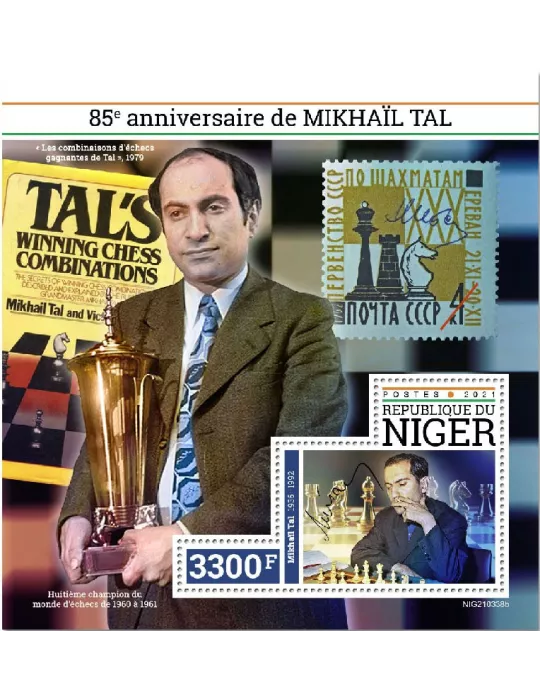 n° 1328  - Timbre NIGER Blocs et feuillets