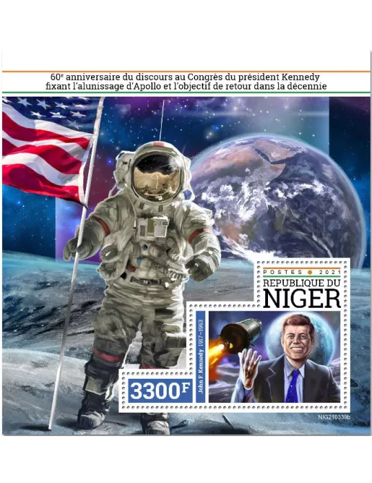 n° 1329  - Timbre NIGER Blocs et feuillets