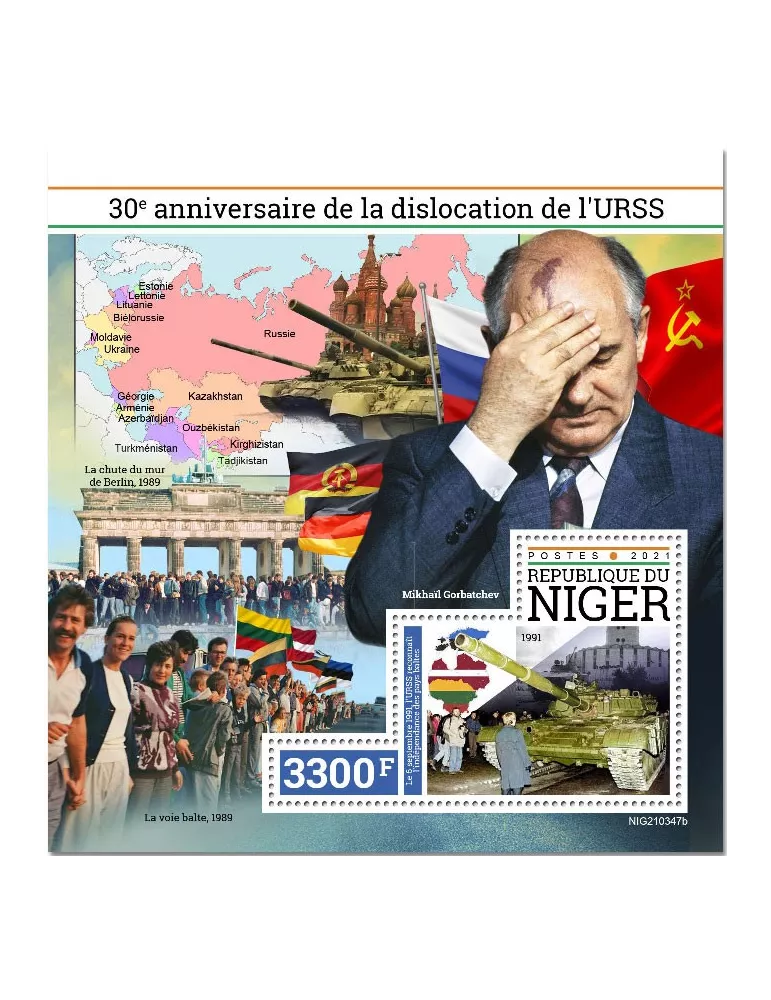 n° 1337  - Timbre NIGER Blocs et feuillets