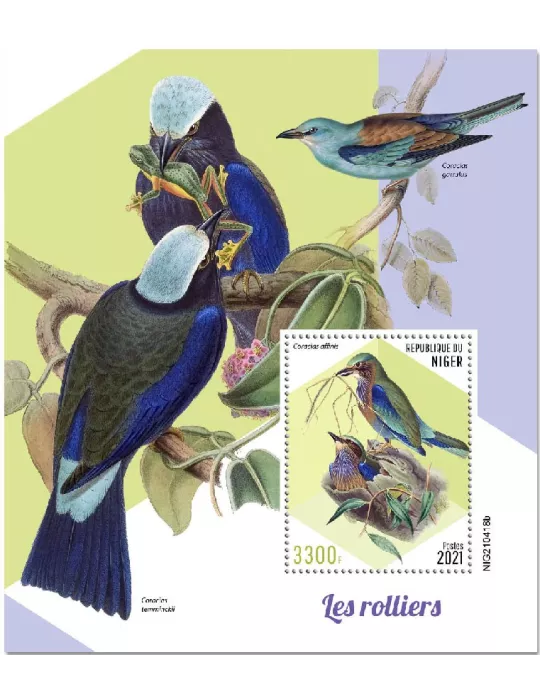 n° 1358  - Timbre NIGER Blocs et feuillets