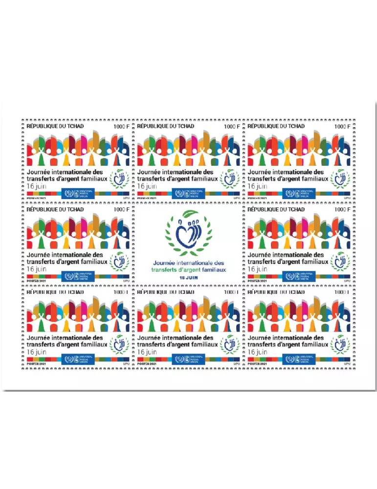 n° F3272  - Timbre TCHAD Poste