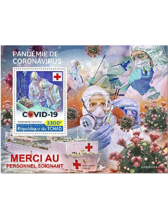 n° 302  - Timbre TCHAD Blocs et feuillets