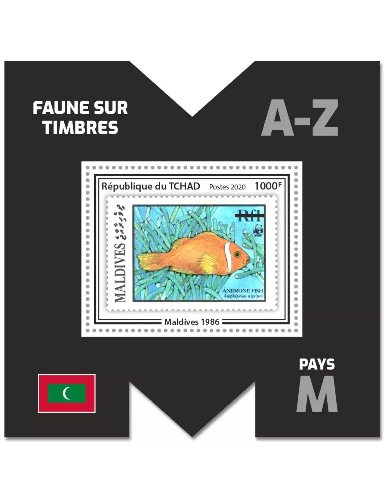 n° 312  - Timbre TCHAD Blocs et feuillets