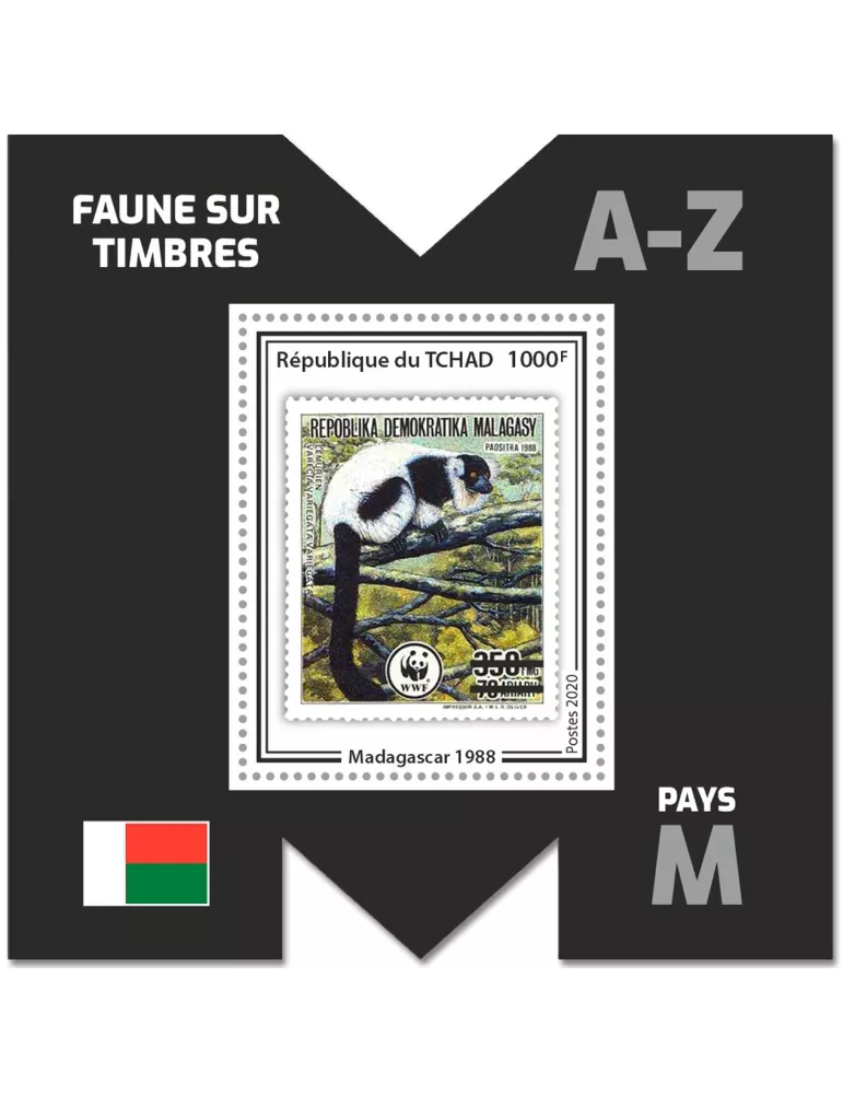 n° 314  - Timbre TCHAD Blocs et feuillets