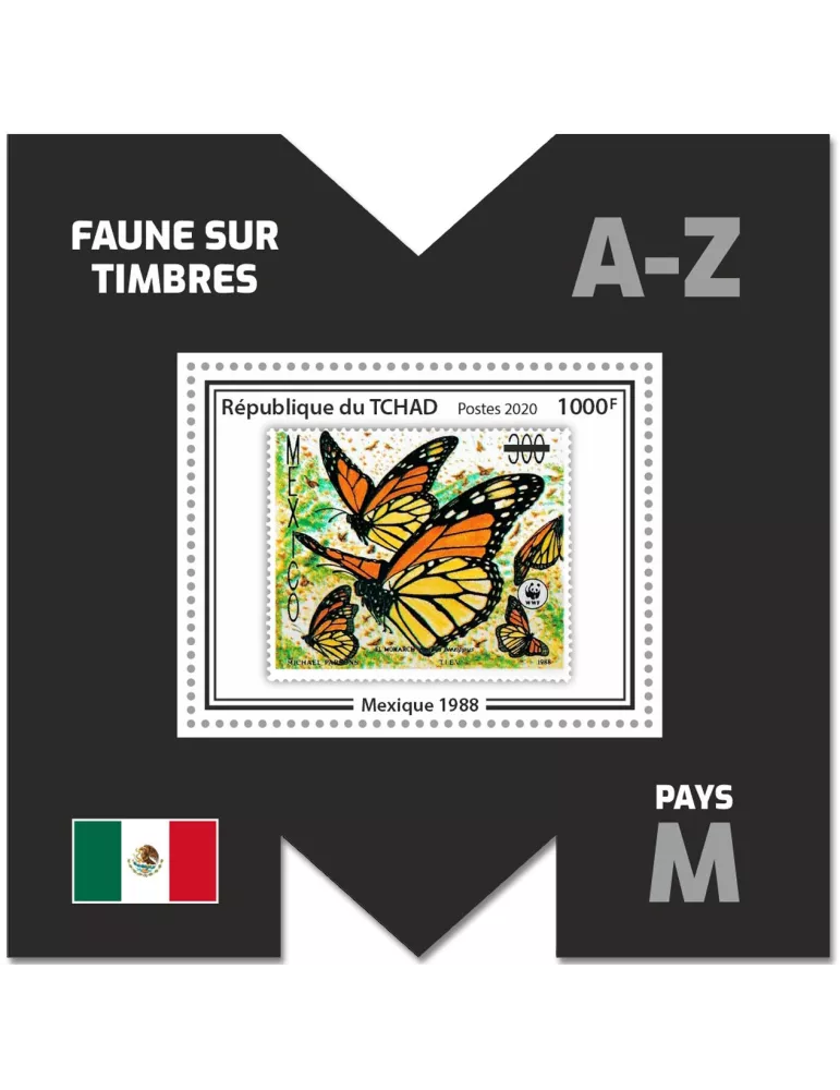 n° 315  - Timbre TCHAD Blocs et feuillets