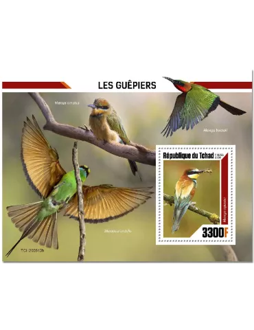 n° 375  - Timbre TCHAD Blocs et feuillets