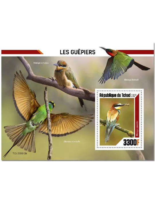 n° 375  - Timbre TCHAD Blocs et feuillets
