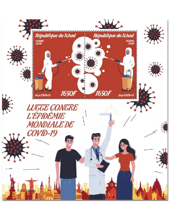 n° 389  - Timbre TCHAD Blocs et feuillets