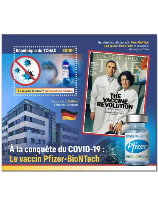 n° 455  - Timbre TCHAD Blocs et feuillets