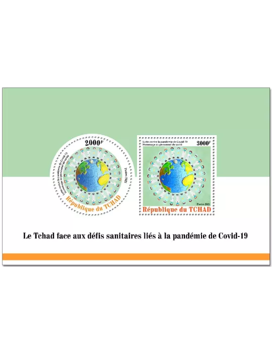 n° 458  - Timbre TCHAD Blocs et feuillets