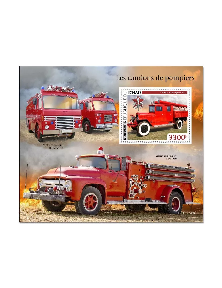 n° 490  - Timbre TCHAD Blocs et feuillets