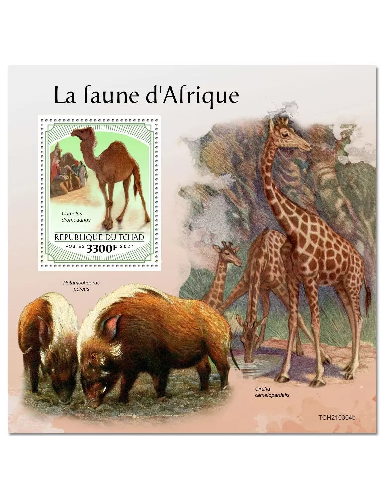 n° 501  - Timbre TCHAD Blocs et feuillets