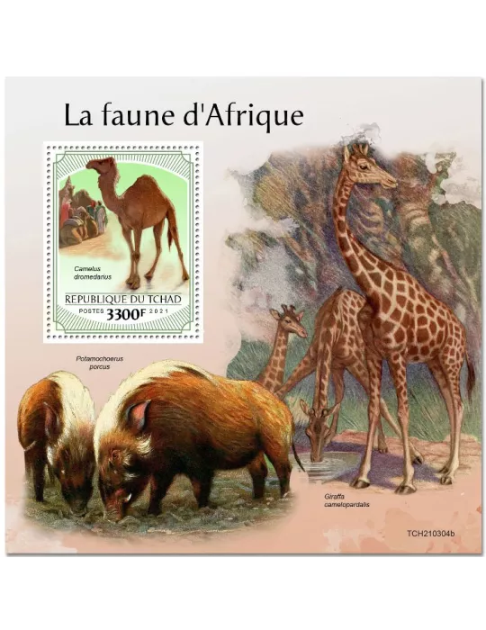 n° 501  - Timbre TCHAD Blocs et feuillets